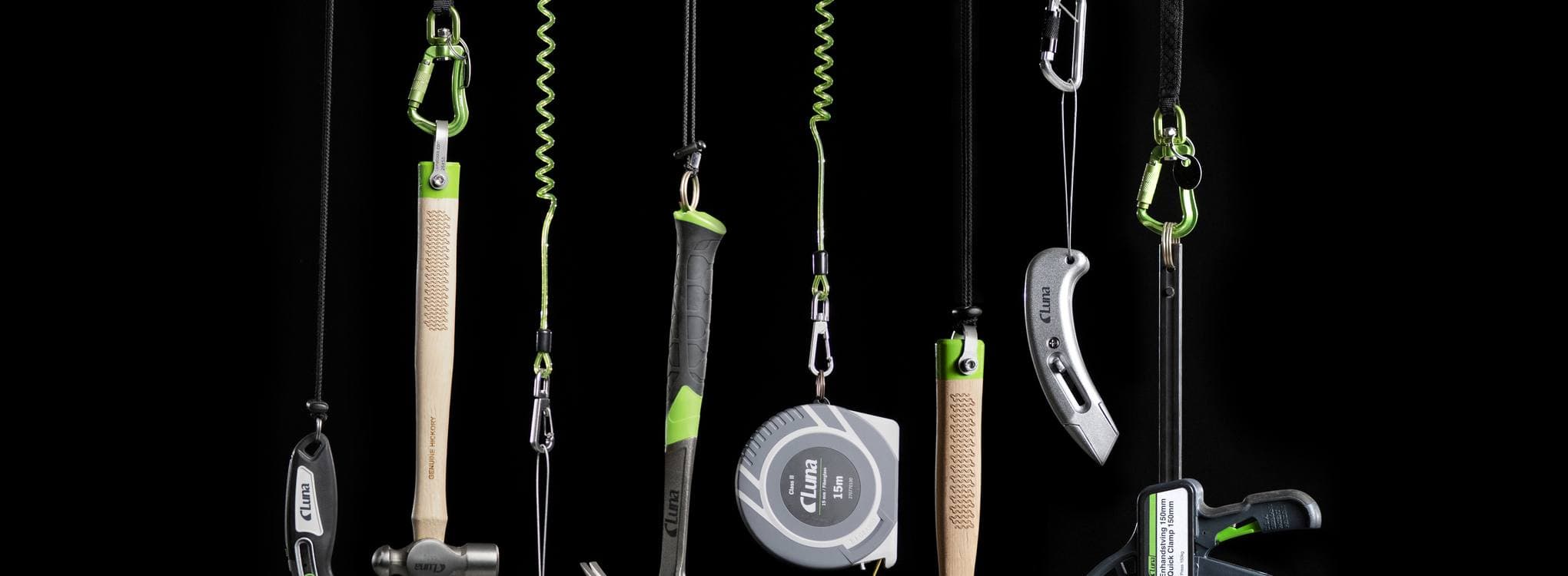 Med verktøysikring blir det enda tryggere å jobbe i høyden